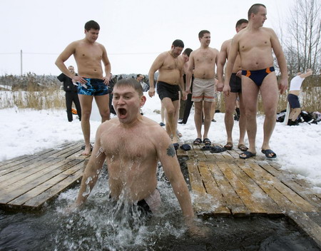 Take a dip into icy waters on Epiphany