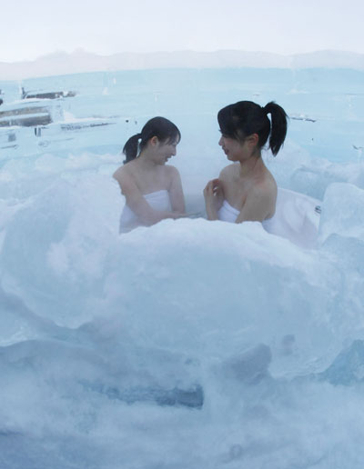 Alpha Resort-Tomamu's ice village in Japan