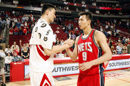 4th Yao-Yi Chinese derby staged in NBA