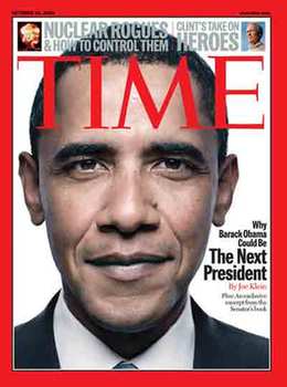美媒将评选年度最佳奥巴马杂志封面
