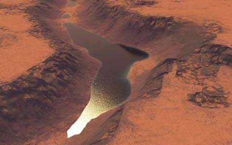 火星首现湖岸线 可能存在生命迹象