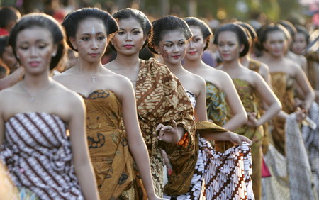 Batik Carnival in Indonesia