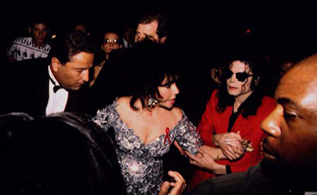 Michael Jackson with celebrities