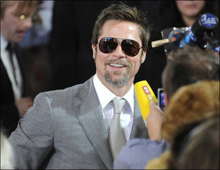 Brad Pitt at premier of film 