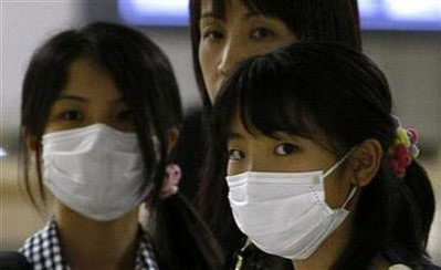 日本参选议员免握手防流感