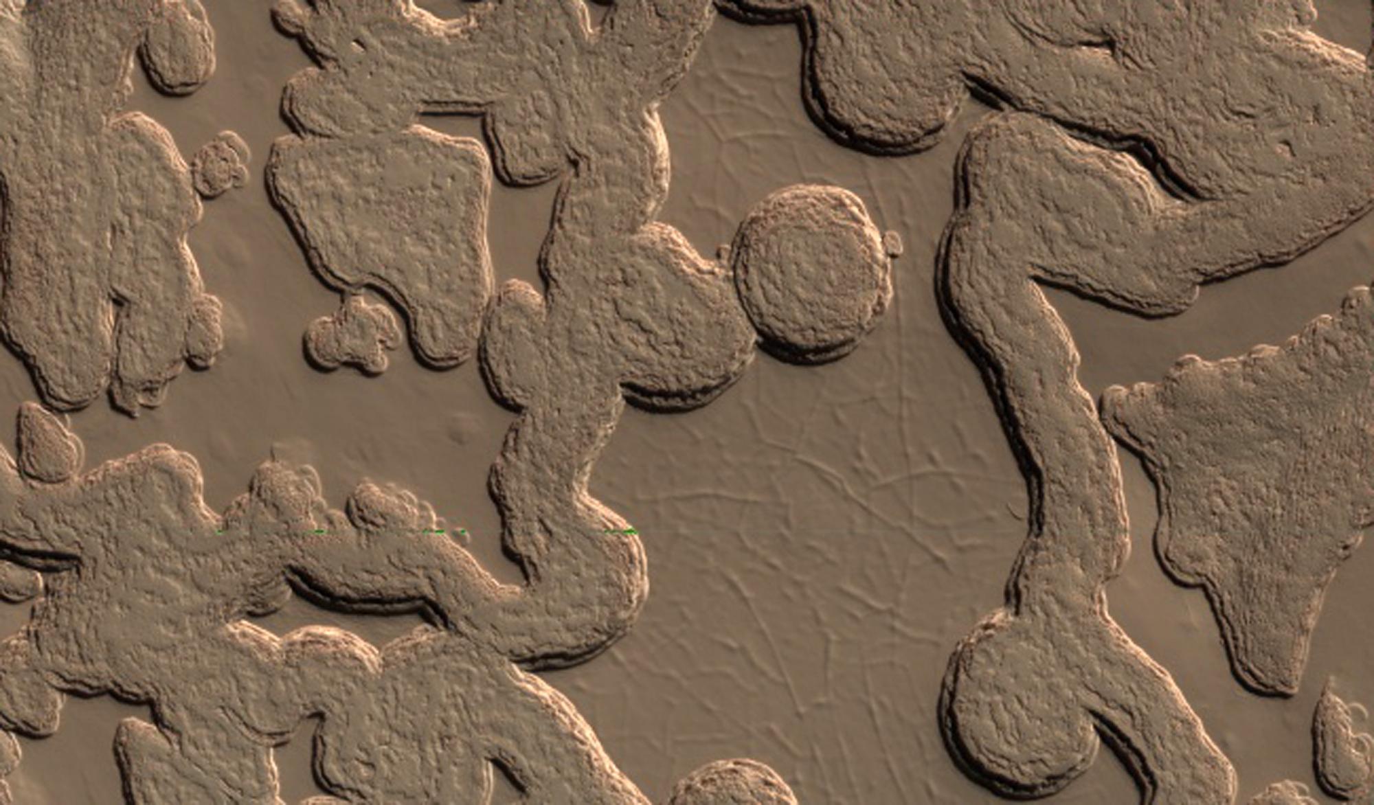 NASA's Mars images released