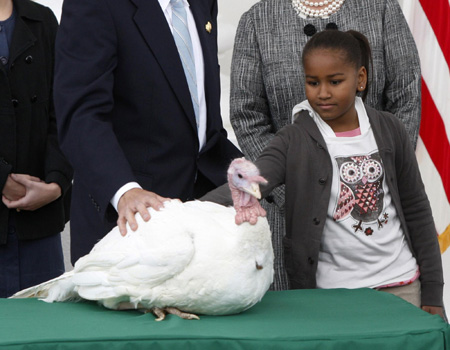 Obama's first pardon: A turkey named 'Courage'