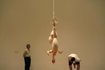 Ron Mueck's works at the National Gallery
