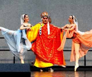 Beijing Opera and ballet<BR>京剧芭蕾纽约上演(图)