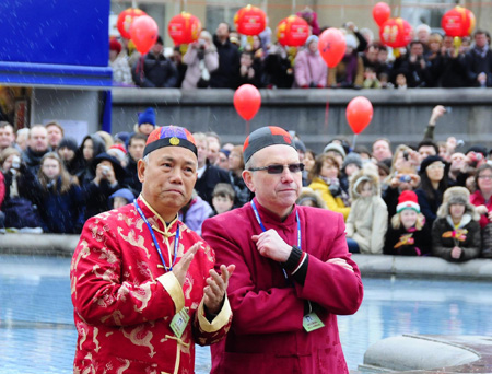 Chinese New Year celebrated overseas