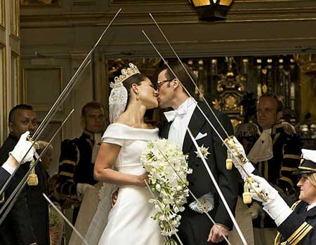 瑞典公主大婚 下嫁私人教练
