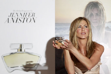 Jennifer Aniston launches her fragrance at Harrods in London