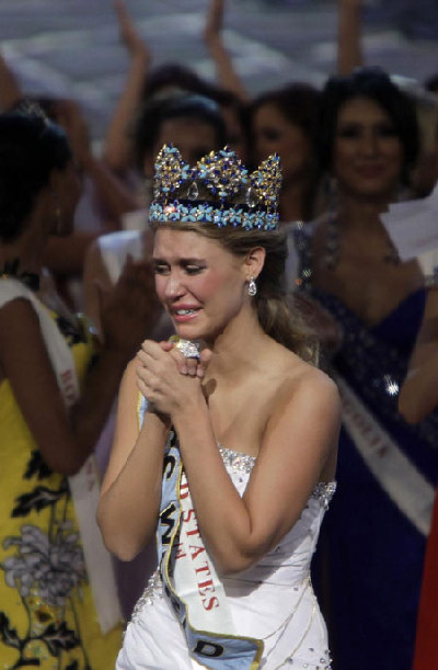 American beauty crowned Miss World 2010 in Sanya