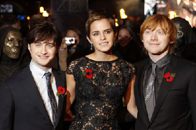 World premiere of 'Harry Potter and the Deathly Hallows: Part 1' in London