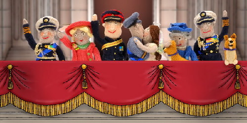 Knit British royal wedding