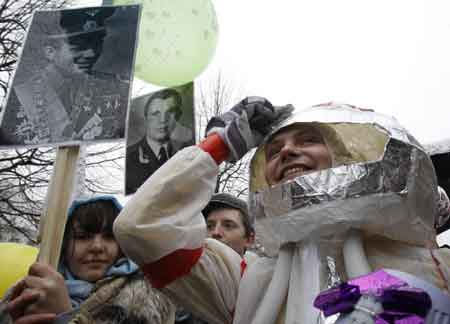 俄罗斯庆祝载人航天50年