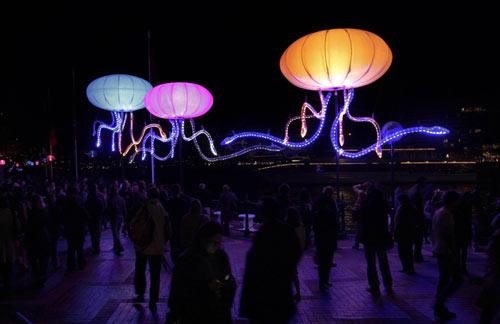 Vivid Sydney, a festival of light and music