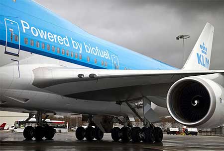 荷兰航空将用“地沟油”做燃料
