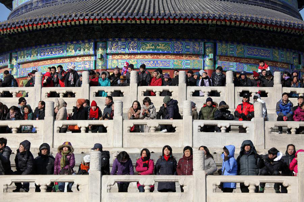 200,000 visit Beijing parks on Jan 23