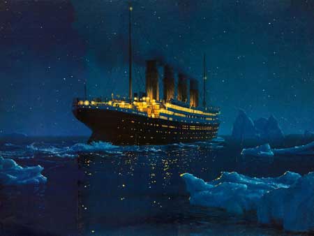 泰坦尼克号沉没新说 或因海市蜃楼