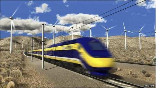 加州将建美国首条高铁