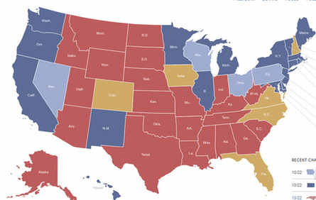 选举地图 electoral map