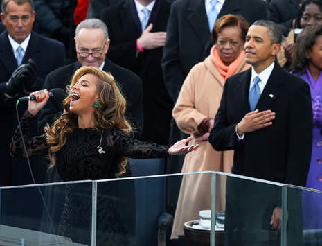碧昂丝被指在奥巴马就职典礼假唱