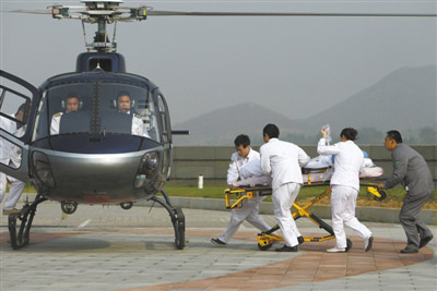 北京急救将起用“医疗直升机”