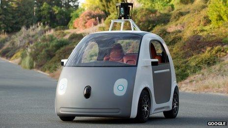 谷歌研发新款“无人驾驶汽车”
