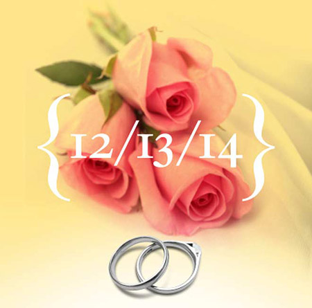12月13日被指完美连续日 美新人争相预定结婚登记
