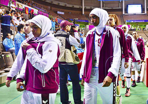 亚运会卡塔尔女篮“退赛”